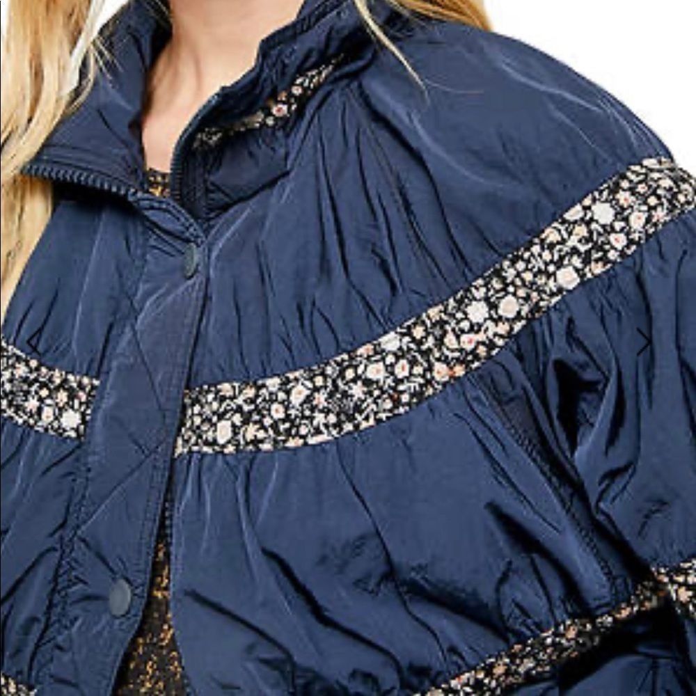 🆕Free People Women’s Bomber Jacket XS 🌟HP - Picture 7 of 7